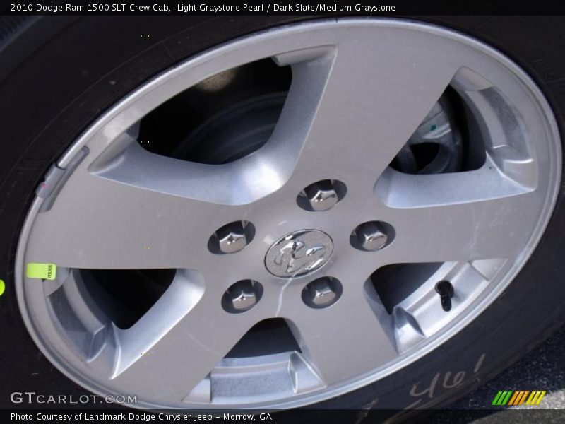 Light Graystone Pearl / Dark Slate/Medium Graystone 2010 Dodge Ram 1500 SLT Crew Cab