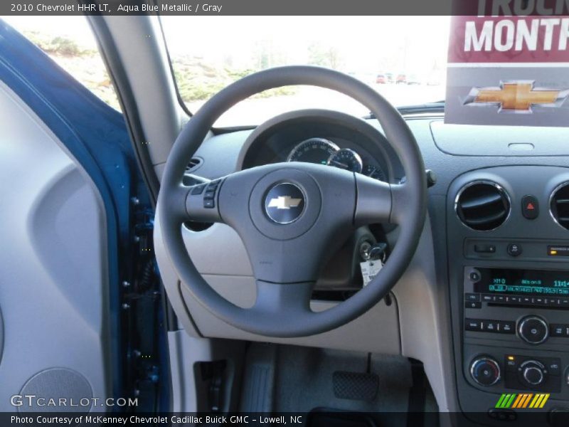 Aqua Blue Metallic / Gray 2010 Chevrolet HHR LT
