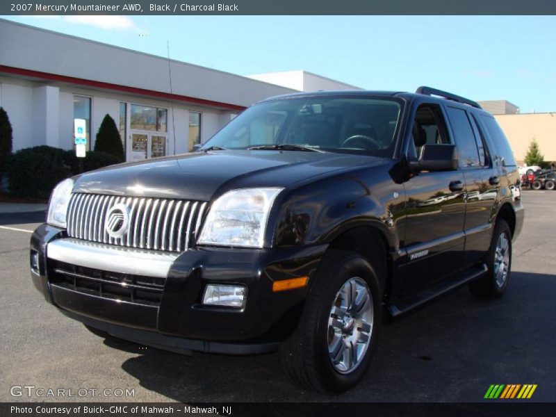 Black / Charcoal Black 2007 Mercury Mountaineer AWD