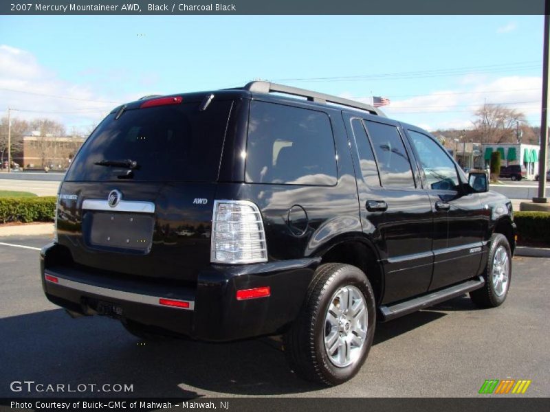 Black / Charcoal Black 2007 Mercury Mountaineer AWD