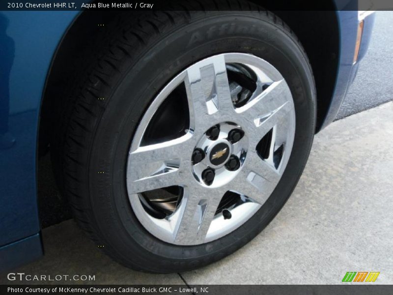 Aqua Blue Metallic / Gray 2010 Chevrolet HHR LT