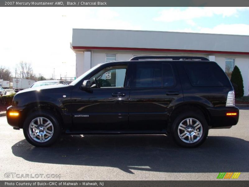 Black / Charcoal Black 2007 Mercury Mountaineer AWD