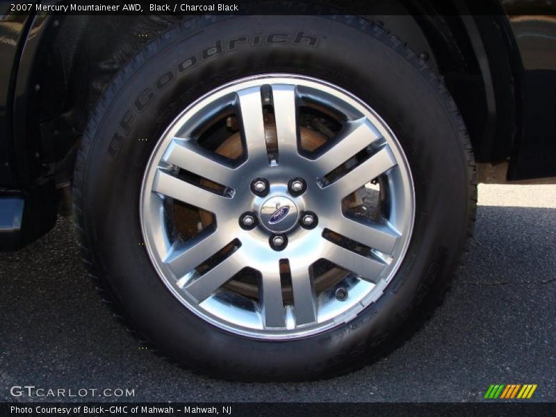 Black / Charcoal Black 2007 Mercury Mountaineer AWD