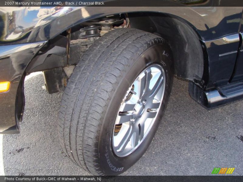 Black / Charcoal Black 2007 Mercury Mountaineer AWD