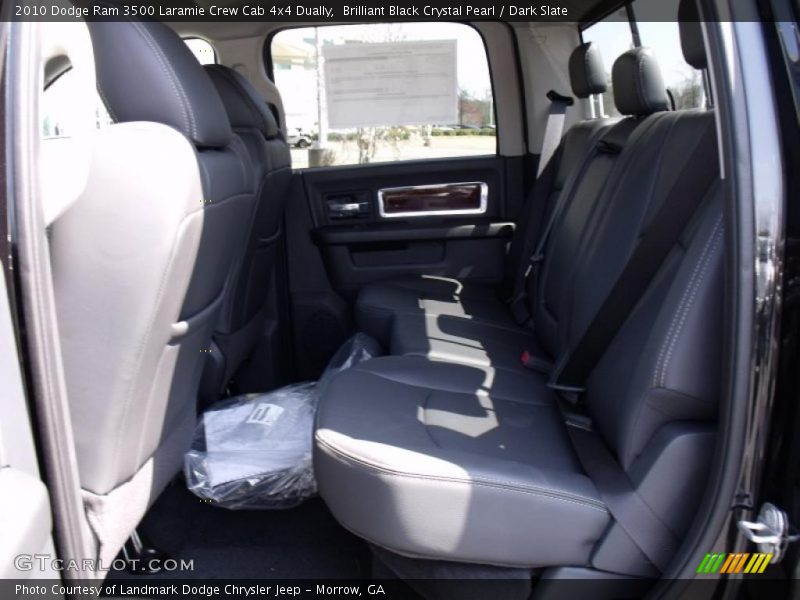 Brilliant Black Crystal Pearl / Dark Slate 2010 Dodge Ram 3500 Laramie Crew Cab 4x4 Dually