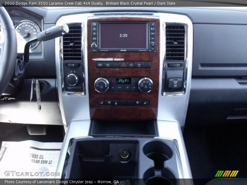 Brilliant Black Crystal Pearl / Dark Slate 2010 Dodge Ram 3500 Laramie Crew Cab 4x4 Dually