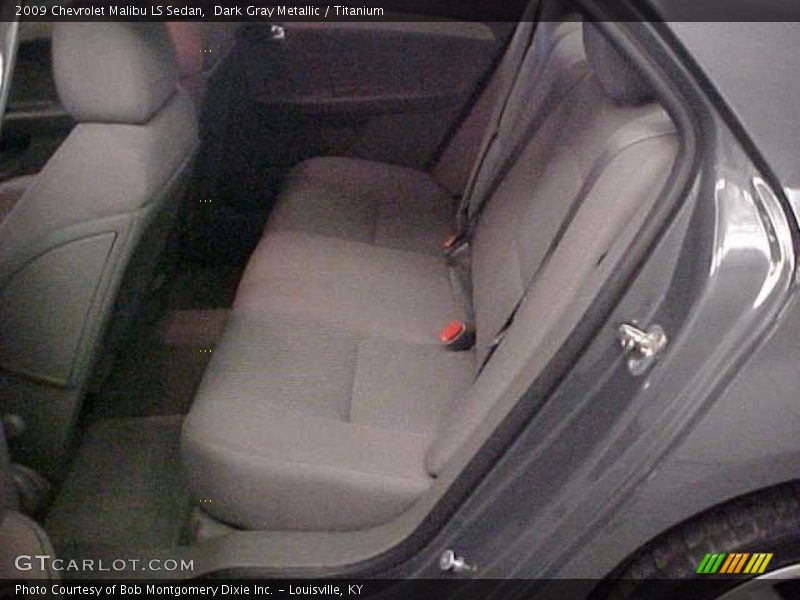 Dark Gray Metallic / Titanium 2009 Chevrolet Malibu LS Sedan