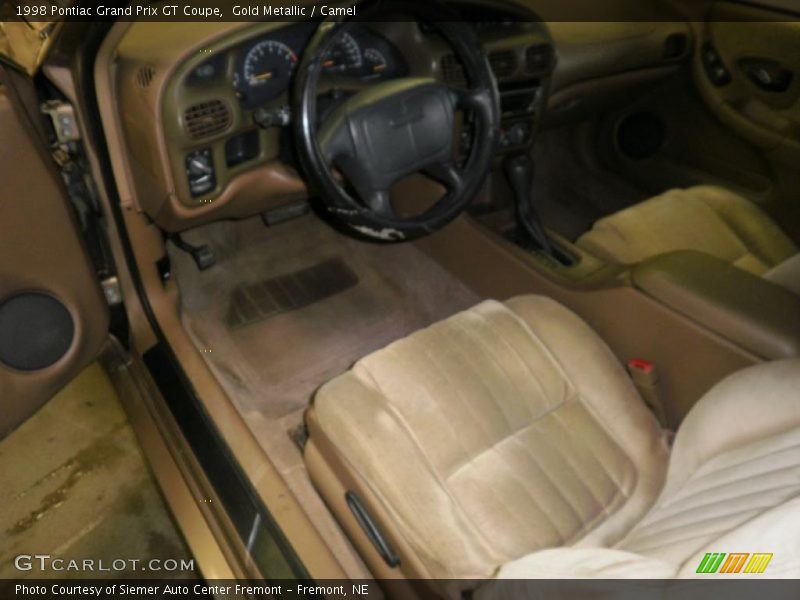 Gold Metallic / Camel 1998 Pontiac Grand Prix GT Coupe