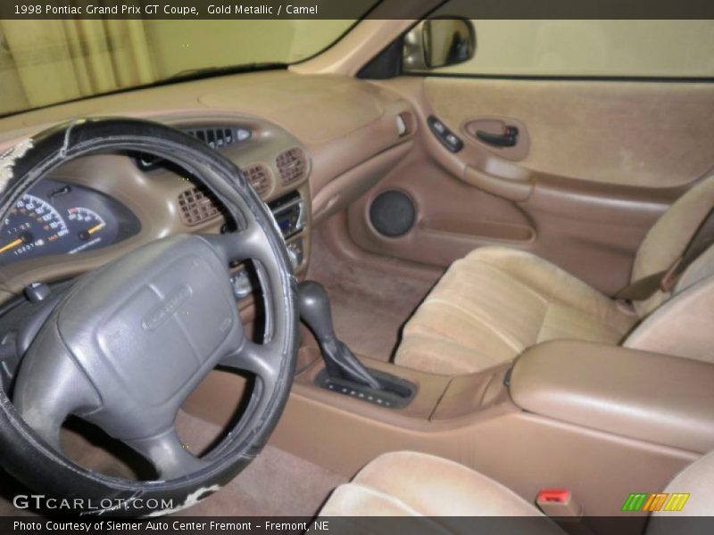 Gold Metallic / Camel 1998 Pontiac Grand Prix GT Coupe