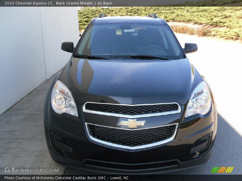 Black Granite Metallic / Jet Black 2010 Chevrolet Equinox LT