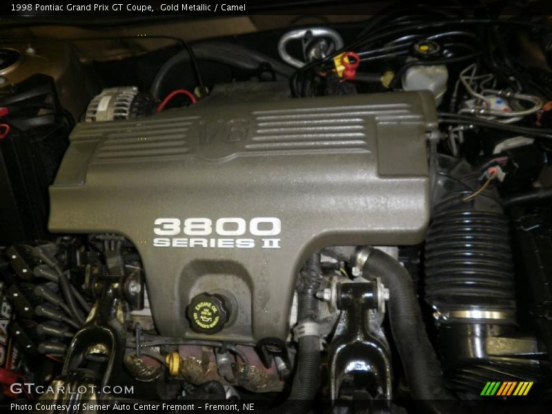 Gold Metallic / Camel 1998 Pontiac Grand Prix GT Coupe