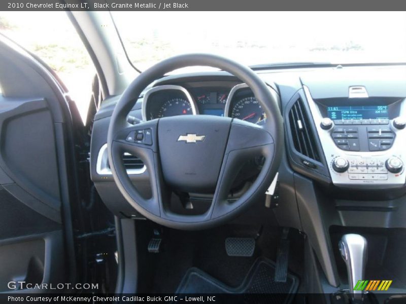 Black Granite Metallic / Jet Black 2010 Chevrolet Equinox LT