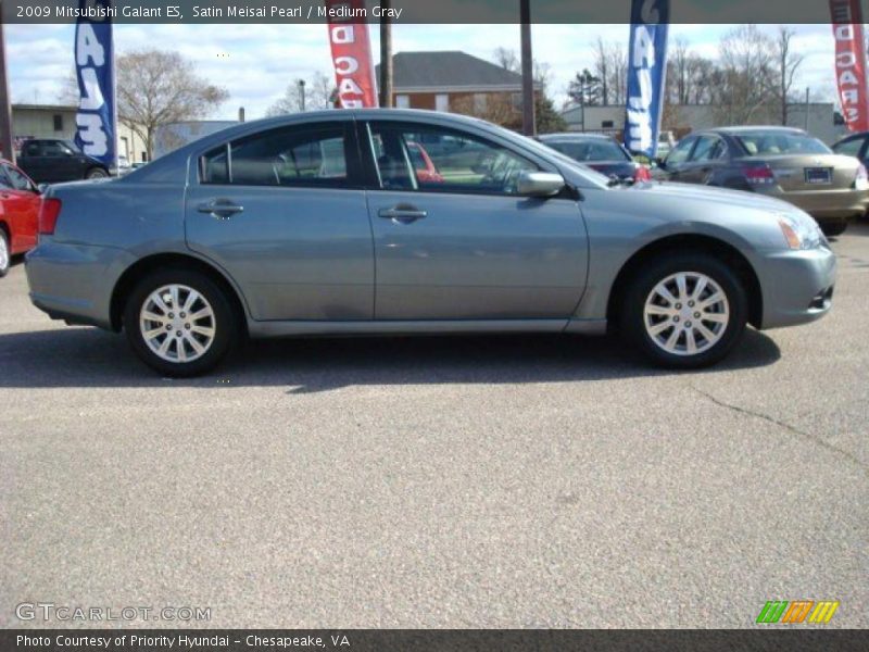 Satin Meisai Pearl / Medium Gray 2009 Mitsubishi Galant ES