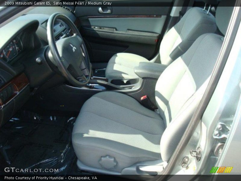 Satin Meisai Pearl / Medium Gray 2009 Mitsubishi Galant ES
