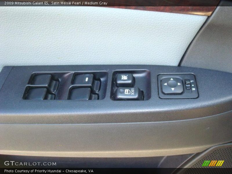 Satin Meisai Pearl / Medium Gray 2009 Mitsubishi Galant ES