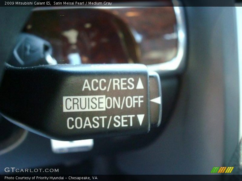Satin Meisai Pearl / Medium Gray 2009 Mitsubishi Galant ES