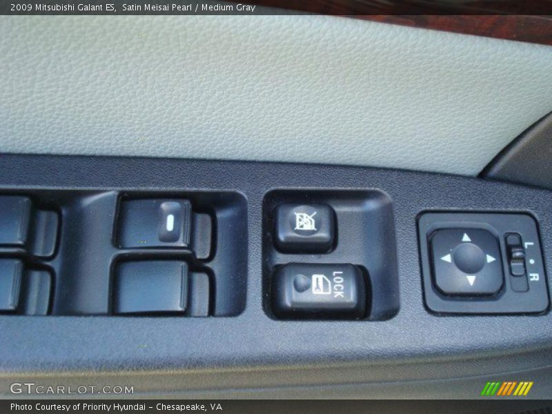 Satin Meisai Pearl / Medium Gray 2009 Mitsubishi Galant ES