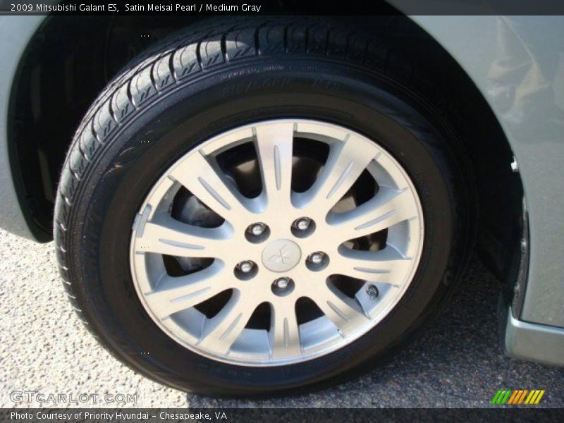 Satin Meisai Pearl / Medium Gray 2009 Mitsubishi Galant ES