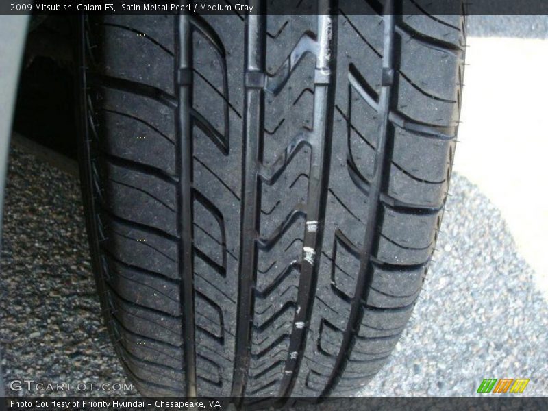 Satin Meisai Pearl / Medium Gray 2009 Mitsubishi Galant ES