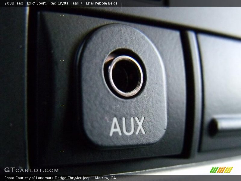 Red Crystal Pearl / Pastel Pebble Beige 2008 Jeep Patriot Sport