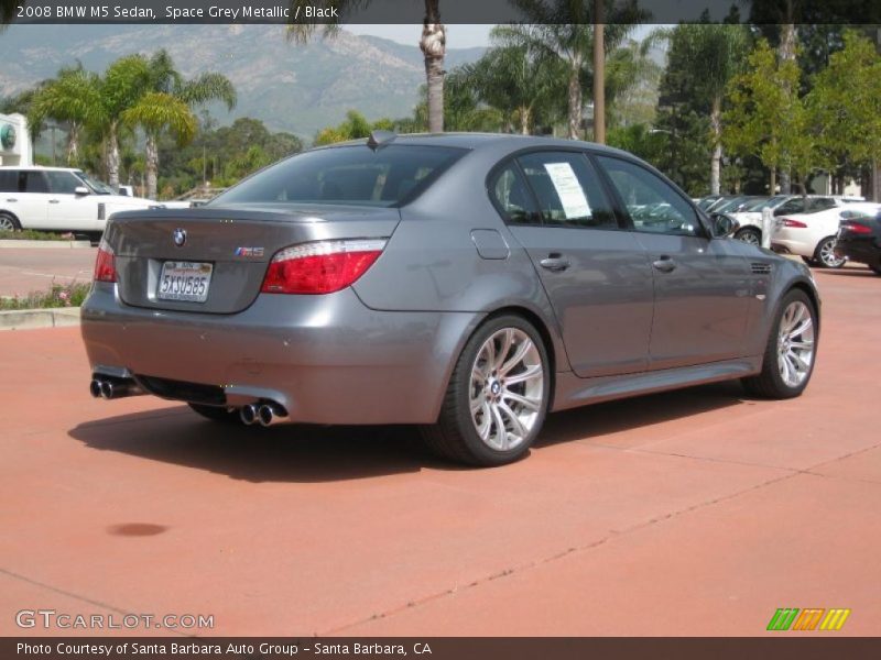 Space Grey Metallic / Black 2008 BMW M5 Sedan