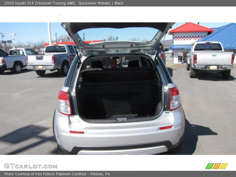 Quicksilver Metallic / Black 2009 Suzuki SX4 Crossover Touring AWD
