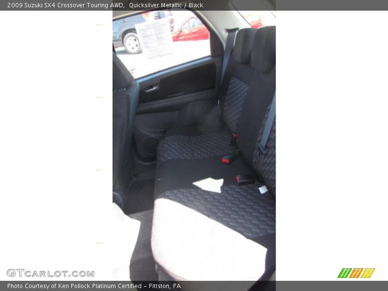 Quicksilver Metallic / Black 2009 Suzuki SX4 Crossover Touring AWD