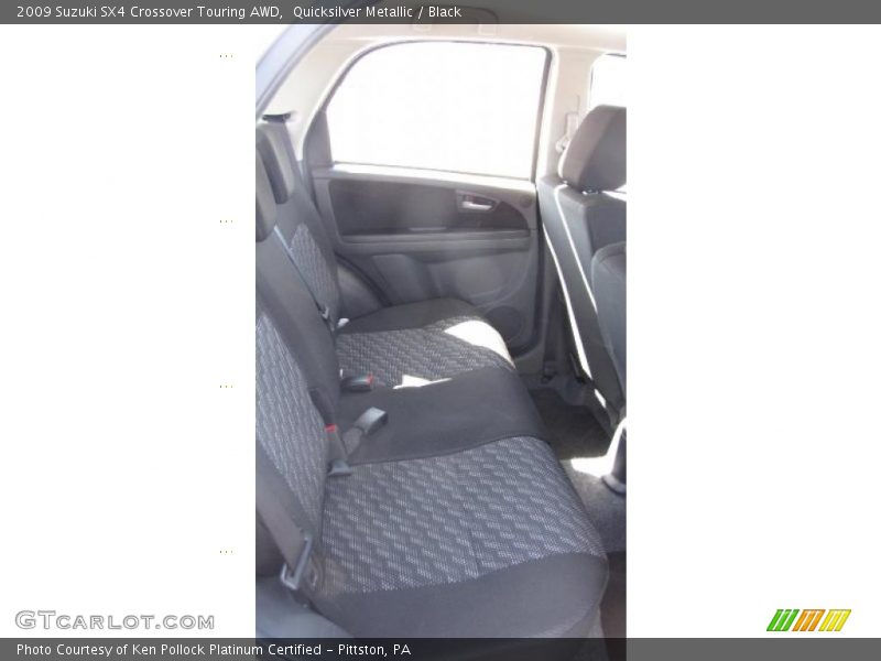 Quicksilver Metallic / Black 2009 Suzuki SX4 Crossover Touring AWD