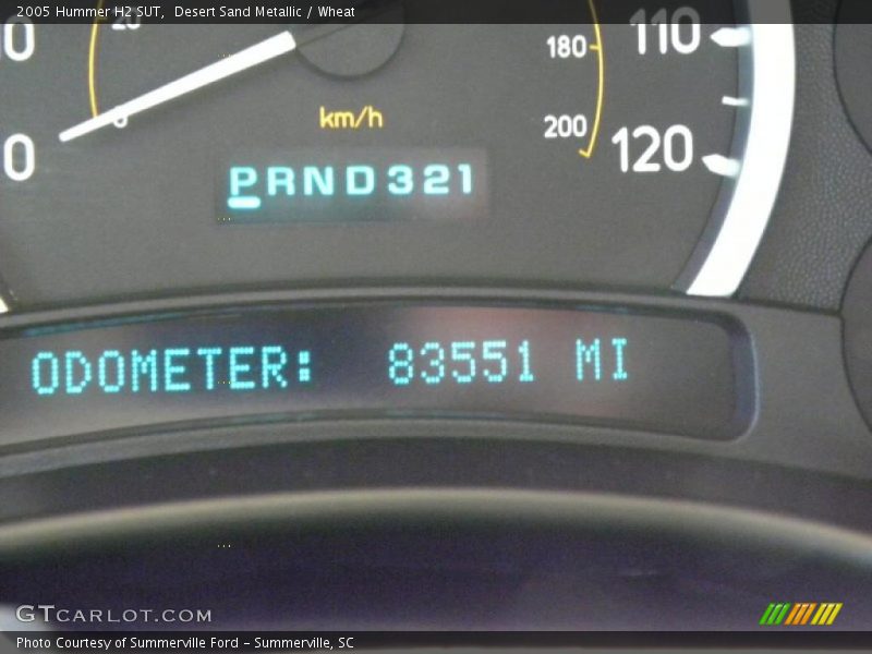 Desert Sand Metallic / Wheat 2005 Hummer H2 SUT