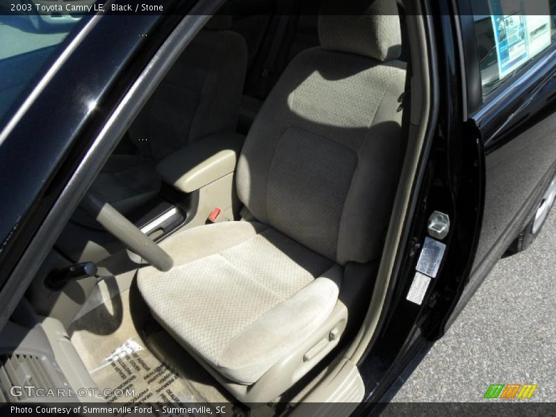 Black / Stone 2003 Toyota Camry LE