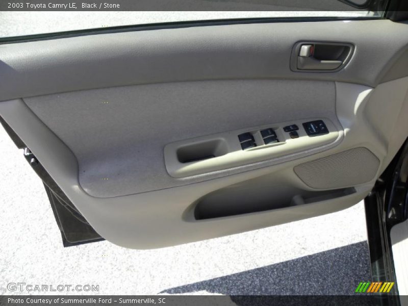 Black / Stone 2003 Toyota Camry LE
