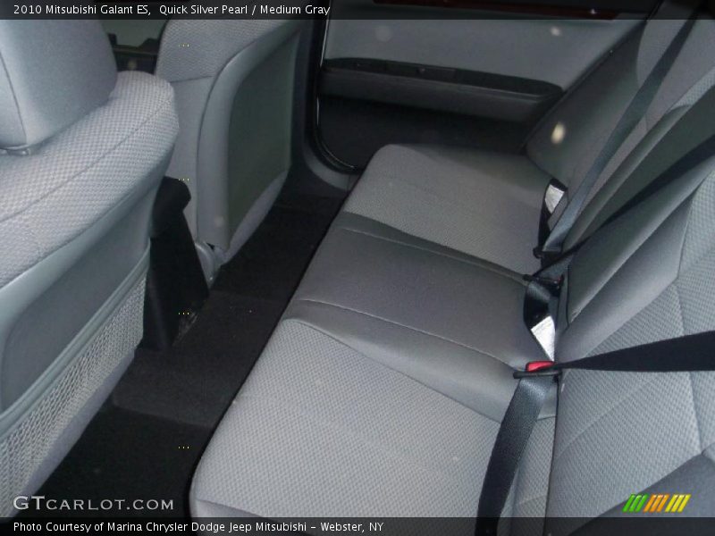 Quick Silver Pearl / Medium Gray 2010 Mitsubishi Galant ES