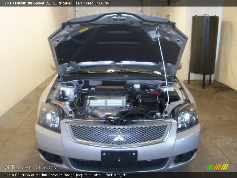 Quick Silver Pearl / Medium Gray 2010 Mitsubishi Galant ES