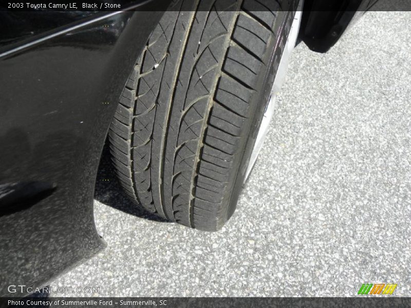 Black / Stone 2003 Toyota Camry LE