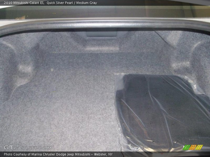 Quick Silver Pearl / Medium Gray 2010 Mitsubishi Galant ES