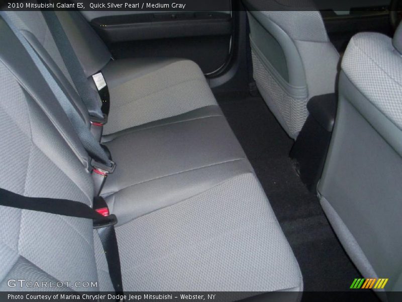 Quick Silver Pearl / Medium Gray 2010 Mitsubishi Galant ES