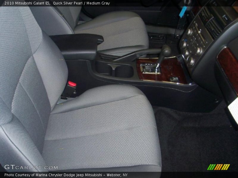 Quick Silver Pearl / Medium Gray 2010 Mitsubishi Galant ES