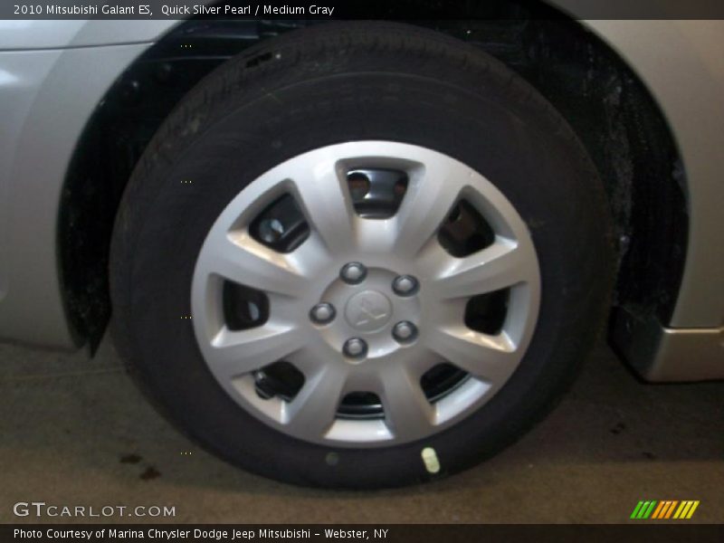 Quick Silver Pearl / Medium Gray 2010 Mitsubishi Galant ES