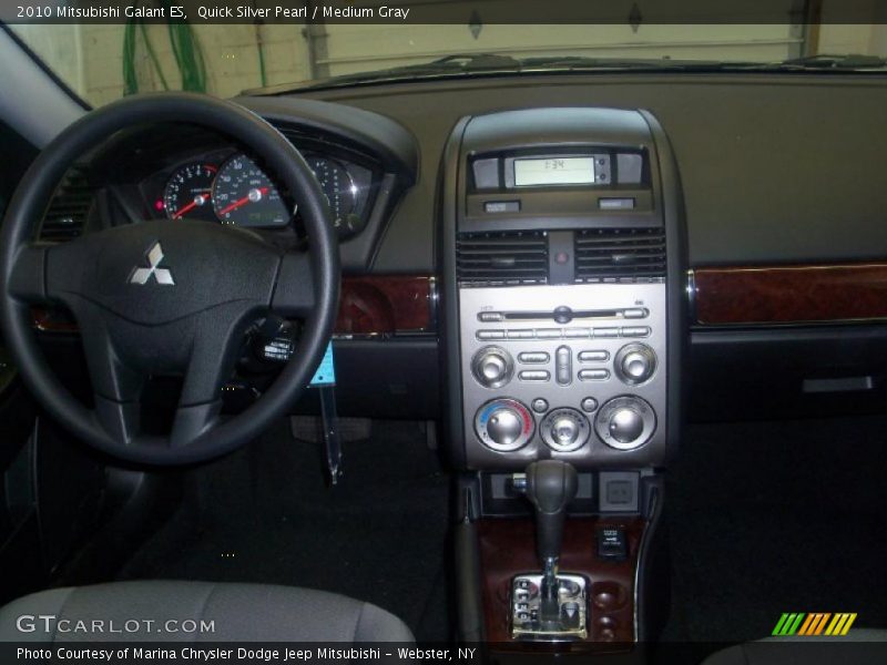 Quick Silver Pearl / Medium Gray 2010 Mitsubishi Galant ES