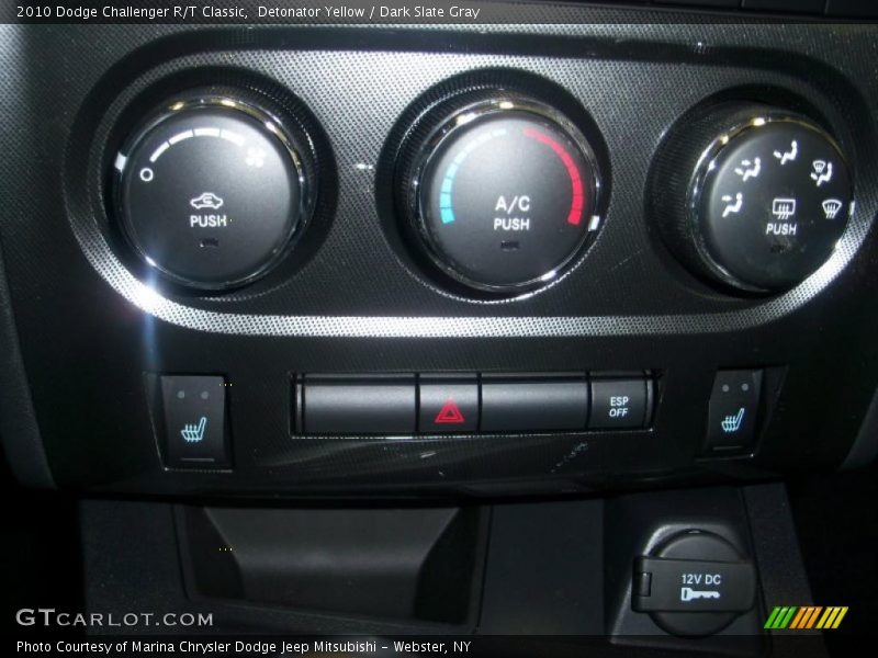 Detonator Yellow / Dark Slate Gray 2010 Dodge Challenger R/T Classic