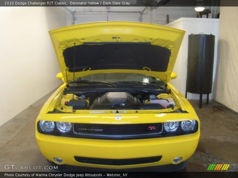 Detonator Yellow / Dark Slate Gray 2010 Dodge Challenger R/T Classic