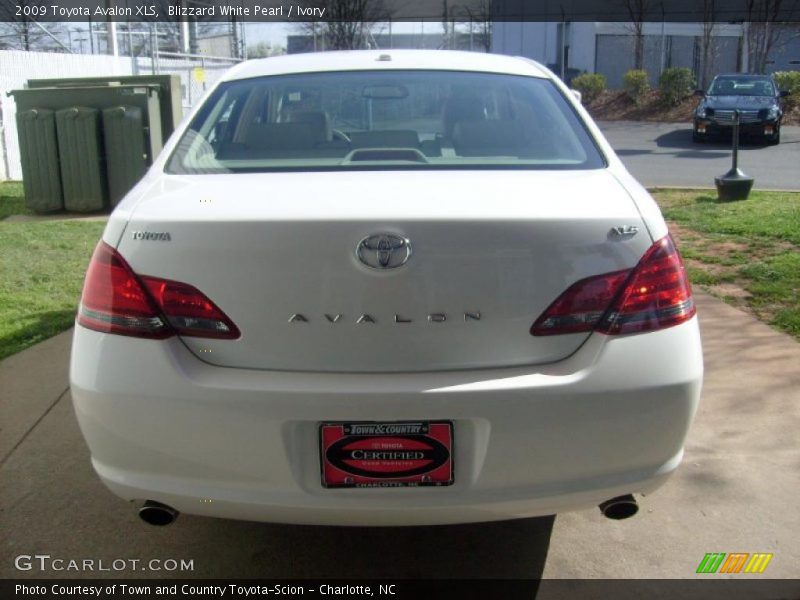 Blizzard White Pearl / Ivory 2009 Toyota Avalon XLS