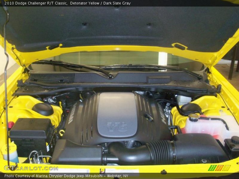 Detonator Yellow / Dark Slate Gray 2010 Dodge Challenger R/T Classic
