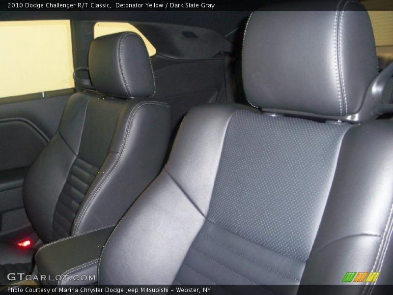 Detonator Yellow / Dark Slate Gray 2010 Dodge Challenger R/T Classic