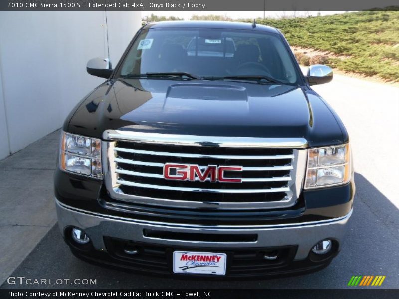 Onyx Black / Ebony 2010 GMC Sierra 1500 SLE Extended Cab 4x4