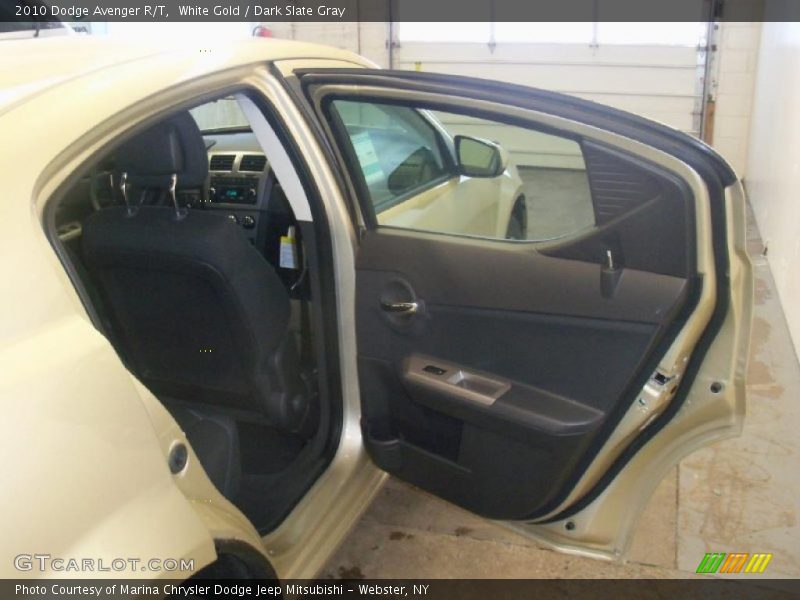 White Gold / Dark Slate Gray 2010 Dodge Avenger R/T