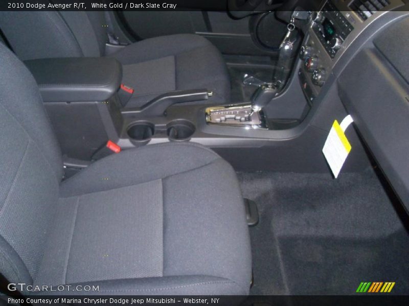 White Gold / Dark Slate Gray 2010 Dodge Avenger R/T