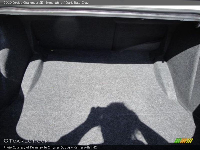Stone White / Dark Slate Gray 2010 Dodge Challenger SE