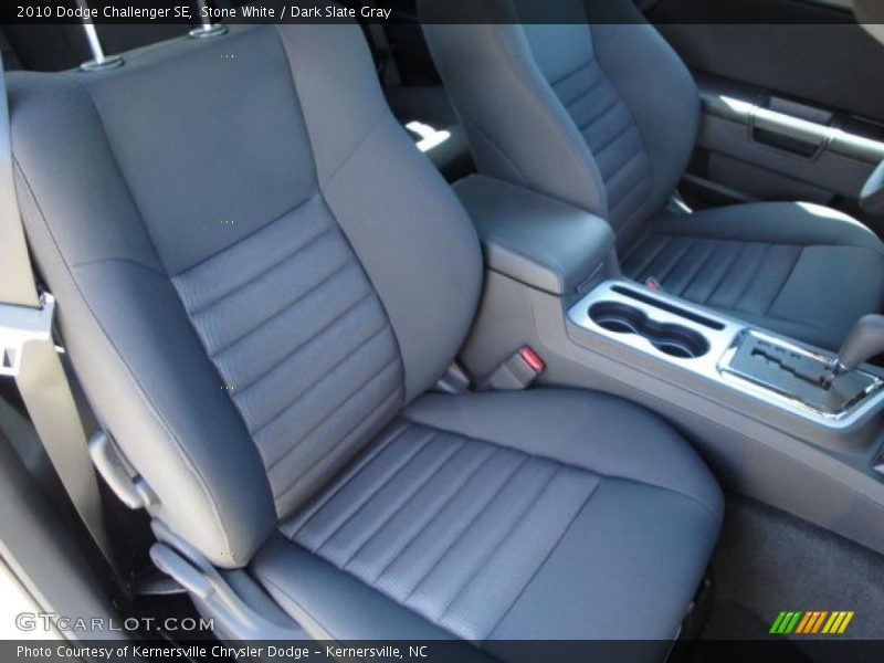 Stone White / Dark Slate Gray 2010 Dodge Challenger SE