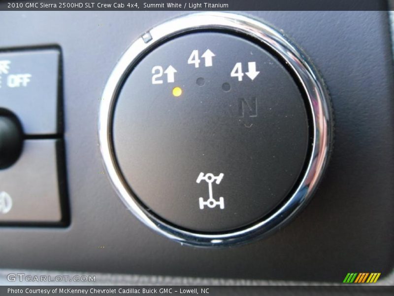 Summit White / Light Titanium 2010 GMC Sierra 2500HD SLT Crew Cab 4x4